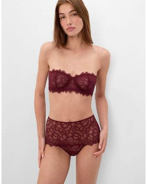 Intimissimi Elevate Your Day Bandeau Balconette Bra - Red