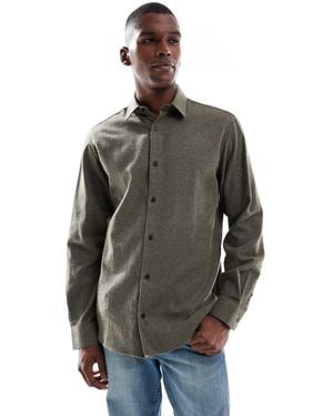 JJ Rebel Brushed Shirt - Grey