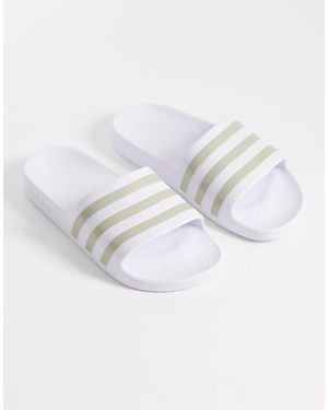 adidas Originals Adidas Training Adilette Aqua Slides - Black