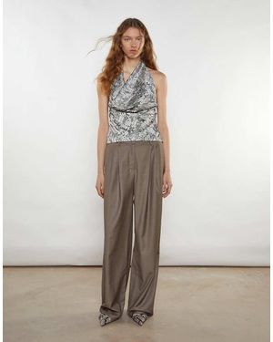 NARRATED Tailored Trousers - Natural