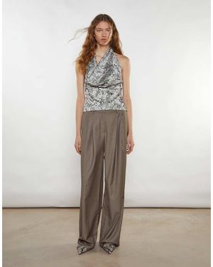 NARRATED Tailored Trousers - Natural