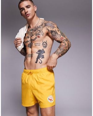 ASOS Swim Shorts - Metallic