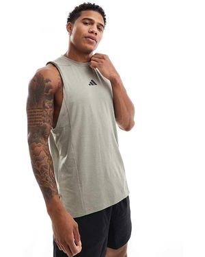 adidas Originals Adidas Training Strength Tank-Shirt - Grey