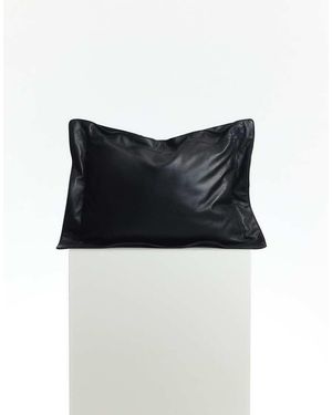 ARRANGE Pillow Leather Bag - Black