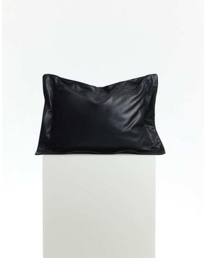ARRANGE Pillow Leather Bag - Black