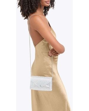 Carvela Kurt Geiger Positano Vinyl Clutch - White
