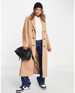 River Island – eleganter mantel - Natur