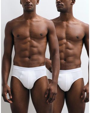 ASOS – 2er-pack e slips - Braun