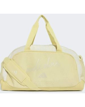 adidas Originals Adidas Woman Defender Allover Graphic Duffle Bag S - Yellow