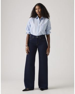 Levi's – 318 – darkest sky – formende jeans - Blau