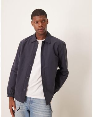 SELECTED Coach Jacket - Blue