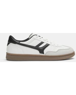Pull&Bear Retro Trainers - White