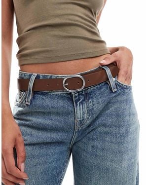 Levi's Hermosilla Leather Belt - Blue
