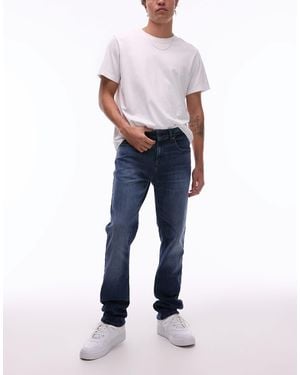 Tommy Hilfiger – scanton – schmal geschnittene jeans - Blau