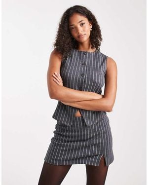 Miss Selfridge Jersey Skort - Grey