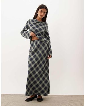 Nobody's Child Otto Bias Maxi Rok Co-Ord - Wit