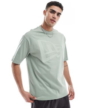 KTZ Oversized T-Shirt Met Vlaglogo - Groen