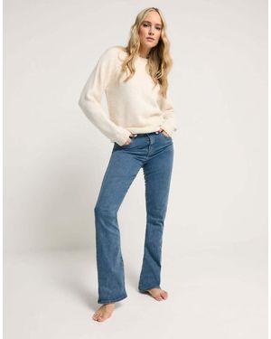 Long Tall Sally Stretch Bootcut Jeans - Blue