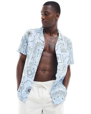 Another Influence Beach Shirt - White