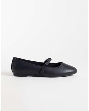 New Look Mary Jane Anudados En - Azul