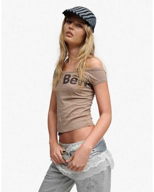 Bench x Superdry & Co Two-In-One Halter Top - White