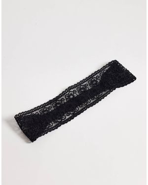 ASOS Serre-tête en dentelle - Bleu