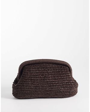 Mango – clutch - Braun