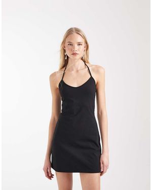 Cotton On Marlo Halter Mini Dress - Blue