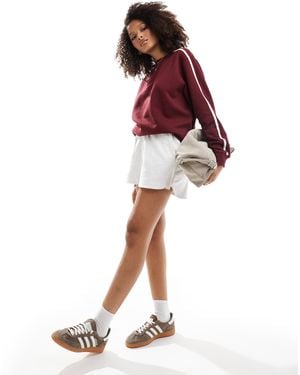 Stradivarius – str – sweatshirt - Rot