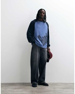 ASOS Baggy Jeans - Blauw