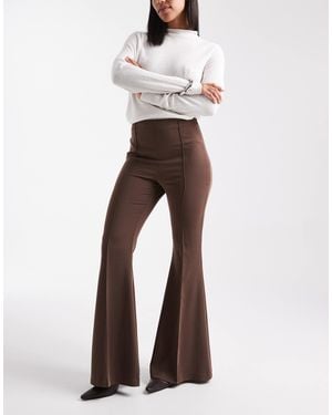 ASOS Tailored Extreme Flare Pants Co-ord - White