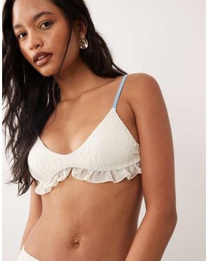 Dippin' Daisy's Bridal Bralet Bikini Top - Brown