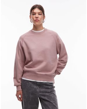 Carhartt – hudson – balloon-fit-sweatshirt - Rot