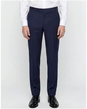 Harry Brown Raffi Suit Trousers - Blue