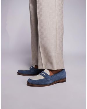 Walk London – torbole – wildleder-loafer - Weiß