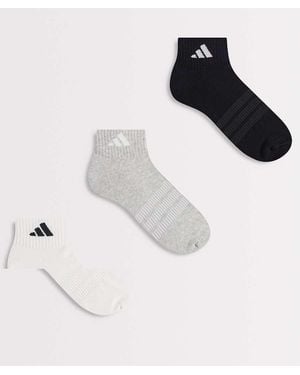 adidas Originals Adidas Sportswear 3 Pack Ankle Socks - White