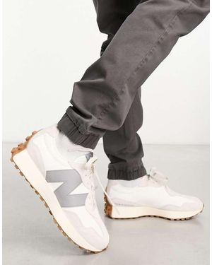 New Balance 327 Trainers - Natural