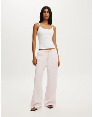 Cotton On Haven Wide Leg Pant - Pink