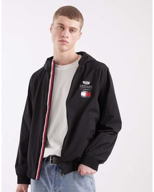 Tommy Hilfiger X Cadillac F1 Windbreaker Jacket - Black