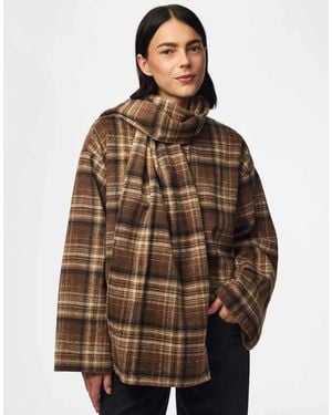 Pieces Jacket - Brown
