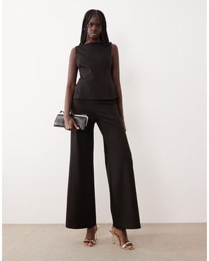 Mango Sleeveless Tailored Jumpsuit - Grey