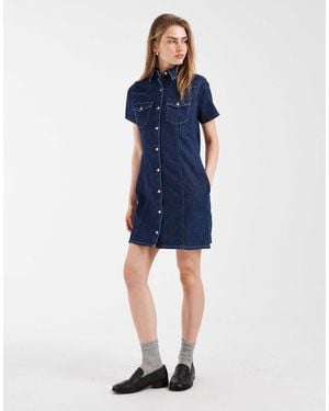 Levi's Western-jeans-minikleid - Blau