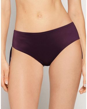 Tezenis Shiny Bikini Bottoms - Purple
