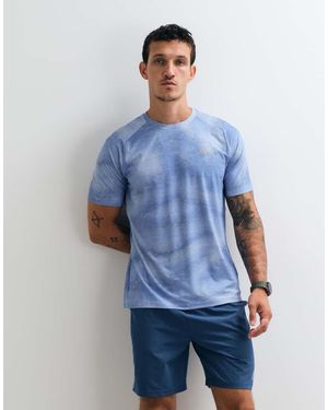 MONTIREX Haze T-Shirt Effetto - Blu