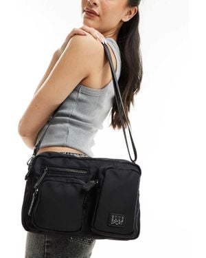 ELLE Sport Utility Pocket Crossbody Bag - Black