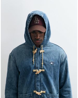 Tommy Hilfiger – denim-segeljacke - Blau
