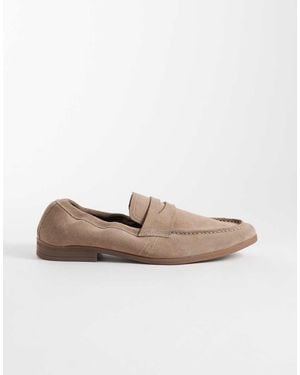 Walk London Naples Rouched Loafer - White
