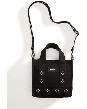Vans Bolso Tote Pequeño Con Tachuelas En - Negro