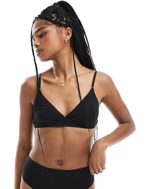 Lindex Cotton Soft Bra - Black