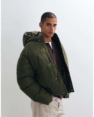 ASOS Oversized Pufferjack - Meerkleurig